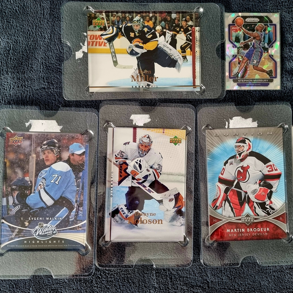 2007-08 Upper Deck Series 1 + Ovation Martin Brodeur. Xtralarge cards LOT,MINT